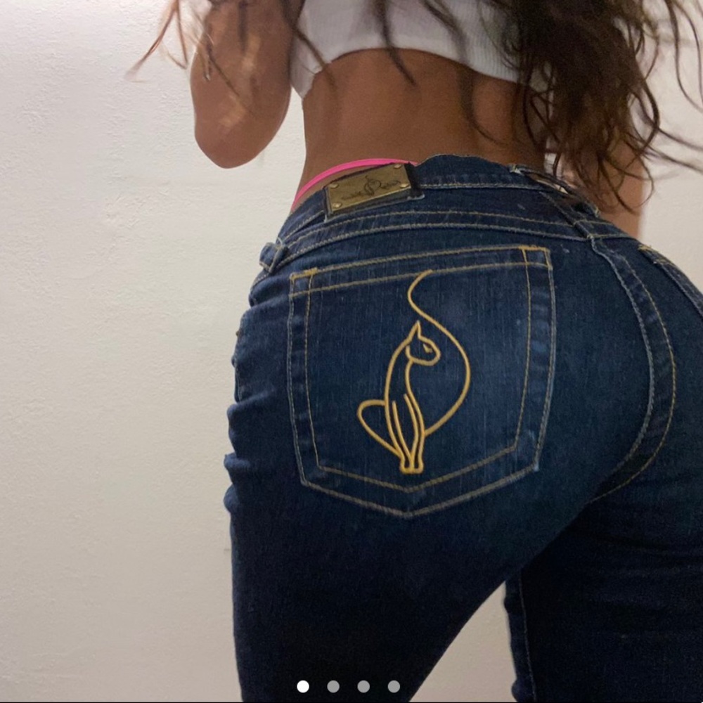 y2k baby phat bootcut jeans